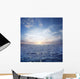 blue sky and ocean Wall Mural