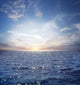 blue sky and ocean Wall Mural