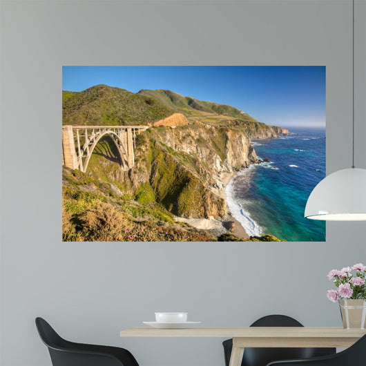 Bixby Creek Bridge Wall Mural
