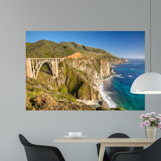 Bixby Creek Bridge Wall Mural