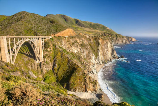 Bixby Creek Bridge Wall Mural