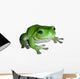 Green Tree Frog Wall Decal