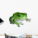 Green Tree Frog Wall Decal