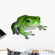 Green Tree Frog Wall Decal