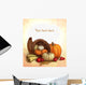 Thanksgiving background Wall Mural