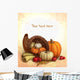 Thanksgiving background Wall Mural