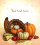 Thanksgiving background Wall Mural