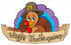 Happy Thanksgiving theme Wall Decal