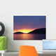 Mitternachtssonne Spitzbergen Wall Decal