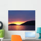 Mitternachtssonne Spitzbergen Wall Decal