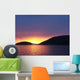 Mitternachtssonne Spitzbergen Wall Decal
