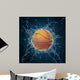 Basketball Ball Wall Mural