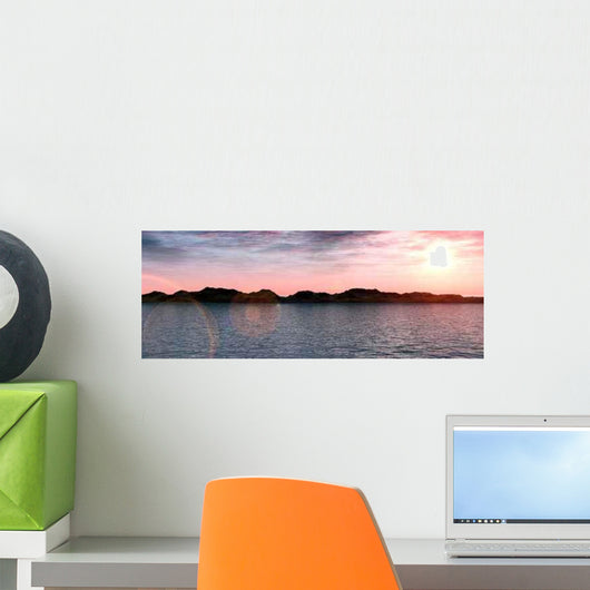 Water Panoramic 3 Wall Decal