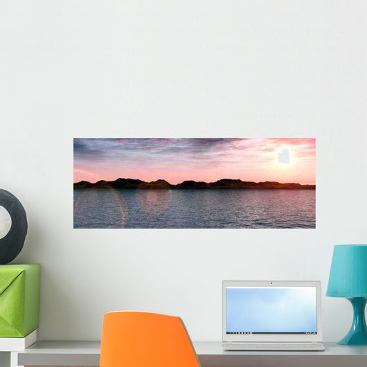 Water Panoramic 3 Wall Decal