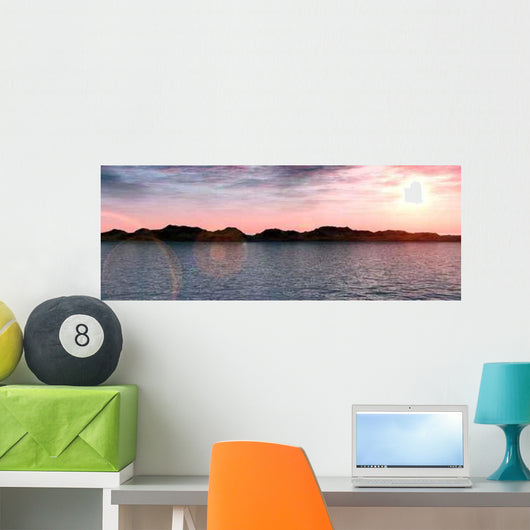 Water Panoramic 3 Wall Decal