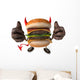 Hamburger Wall Decal