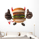Hamburger Wall Decal