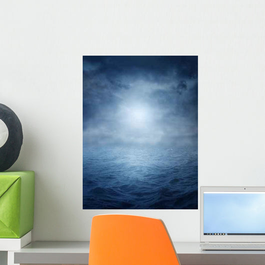 Storm Sea Wall Decal