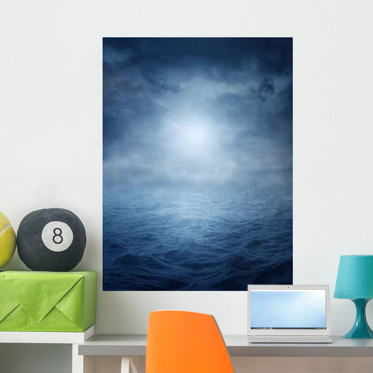 Storm Sea Wall Decal