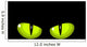 Green cat eyes Wall Mural