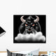 bull Wall Mural