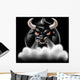 bull Wall Mural