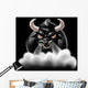 bull Wall Mural