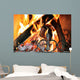 Kaminfeuer Wall Mural