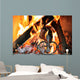 Kaminfeuer Wall Mural