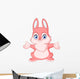 Cheerful bunny Wall Decal