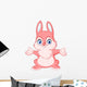Cheerful bunny Wall Decal