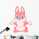 Cheerful bunny Wall Decal