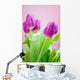 purple tulips Wall Mural