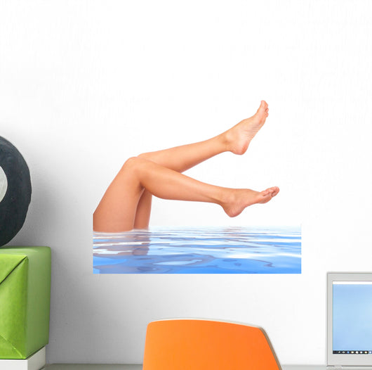 woman legs Wall Mural