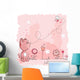 Kitty and Butterfly Wall Decal