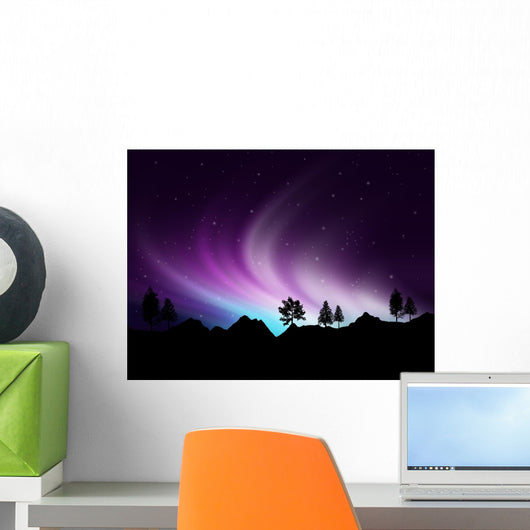 Northern Lights Wall Mural