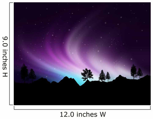 Northern Lights Wall Mural
