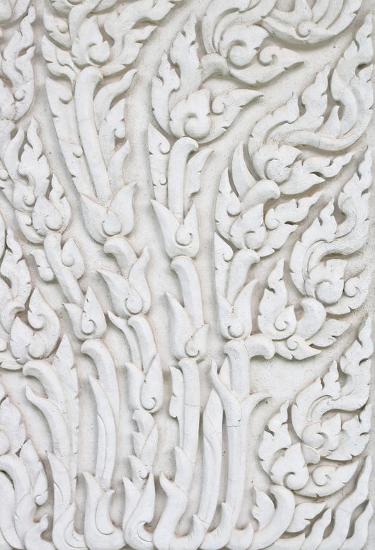 Traditional Thai  Stone Carving Wall Mural