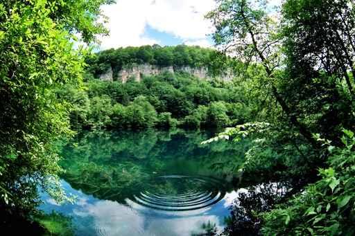 Blue Lake Wall Decal