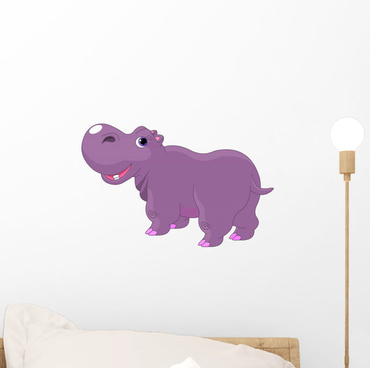 Hippo Wall Decal