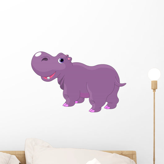 Hippo Wall Decal