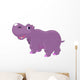 Hippo Wall Decal