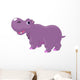 Hippo Wall Decal