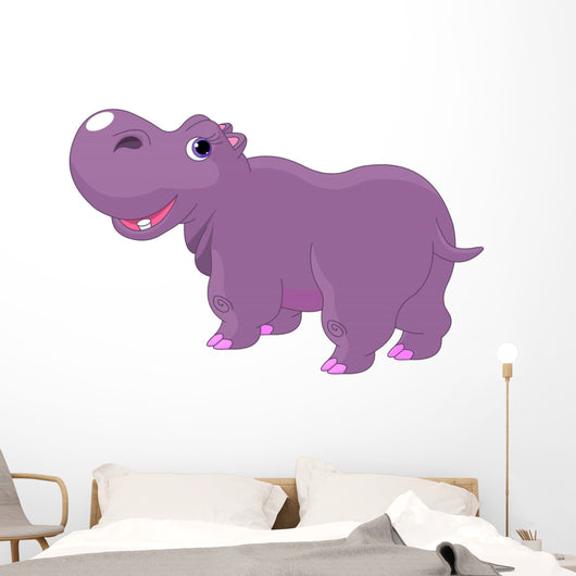 Hippo Wall Decal