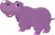 Hippo Wall Decal
