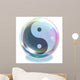 Rainbow Bubble Yin-yang Wall Decal