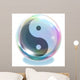 Rainbow Bubble Yin-yang Wall Decal