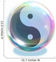 Rainbow Bubble Yin-yang Wall Decal