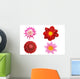 Dahlia Collection Wall Decal