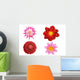 Dahlia Collection Wall Decal